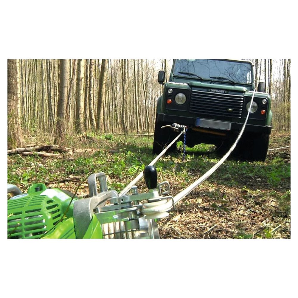 Nordforest Spillwinde "1800" Zugkraft direkt 1,8 t/umgelegt 3,6 t, mit Lasthaltefunktion und 2-Gang-Getriebe – Bild 9