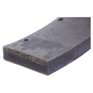 Schürfleistensatz für Beilhack PEV 260, 3.000 x 200 mm, Stärke 50 mm, Gummi