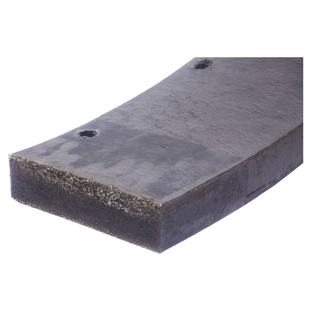Schürfleistensatz für Beilhack PEV 260, 3.000 x 200 mm, Stärke 50 mm, Gummi