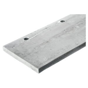 Schürfleistensatz für Kronberger / Hydrac U-III-87, 290 GT, 2.820 x 200 mm, Stärke 20 mm, Stahl