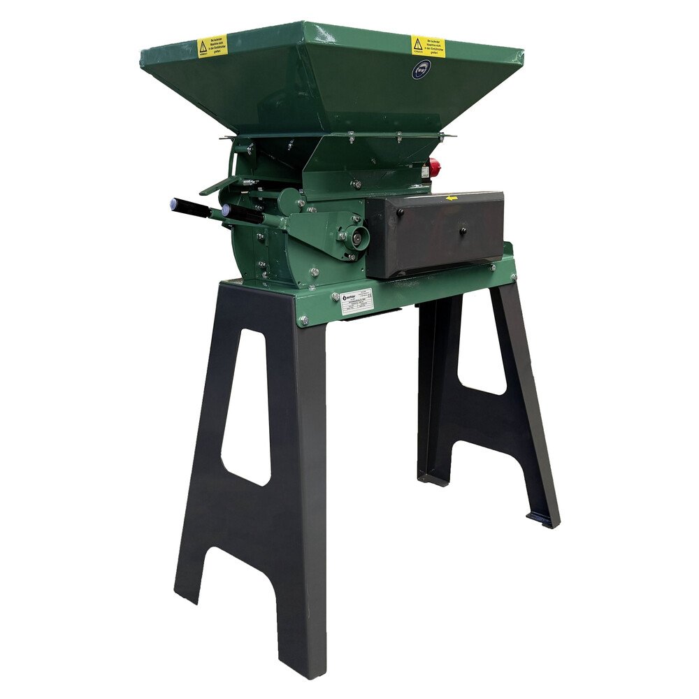 Getreidequetsche "OL 2500" 600 – 900 kg/h, mit Fußgestell