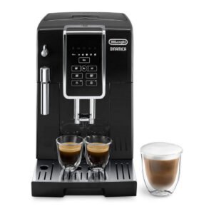 De'Longhi Kaffeevollautomat ECAM 350.15.B Dinamica, Schwarze Oberfläche mit Soft-Touch-Tasten