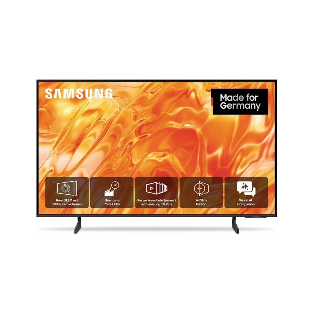 Samsung GQ43QN70 QLED-TV 108 cm 43 Zoll EEK F (A - G) CI+, DVB-C, DVB-S2, DVB-T2, Smart TV, UHD, WLAN Schwarz
