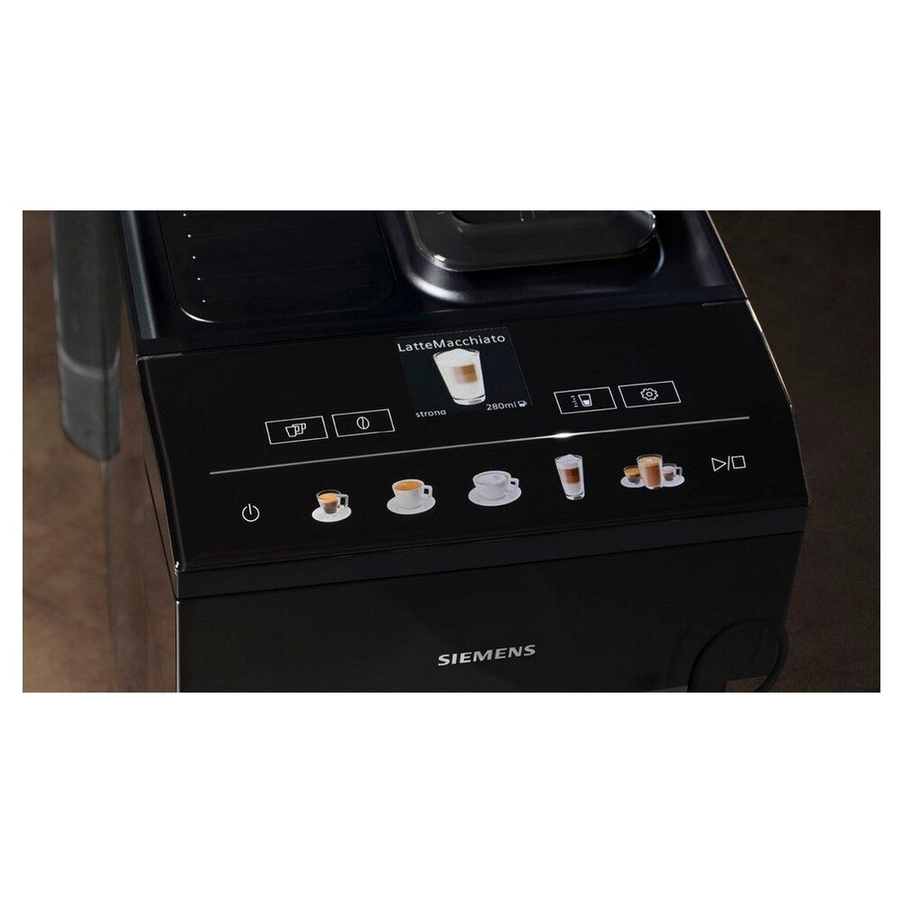 SIEMENS Kaffeevollautomat EQ500 classic TP513D09, viele Kaffeespezialitäten, OneTouch-Funktion, intuitives Farbdisplay, automatische Dampfreinigung, – Bild 3