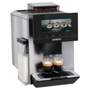 SIEMENS Kaffeevollautomat EQ900 TQ923E03, 41 versch. Getränke, XL-Getränke, Doppeltassenfunktion, farbiges 6.8'' TFT-Display, individuelle