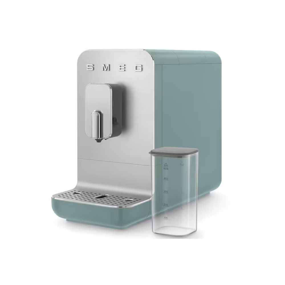 Kaffeevollautomat Smeg BCC13EGMEU mit Milchfunktion grün